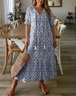 Céleste | Robe Bohème à Couverture du Ventre