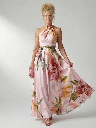 Clarisse | Robe Maxi Fleurie Légère
