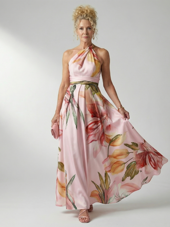 Clarisse | Robe Maxi Fleurie Légère