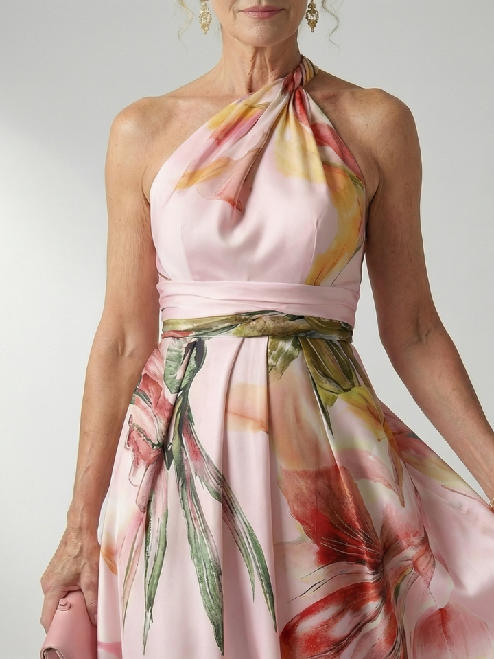 Clarisse | Robe Maxi Fleurie Légère