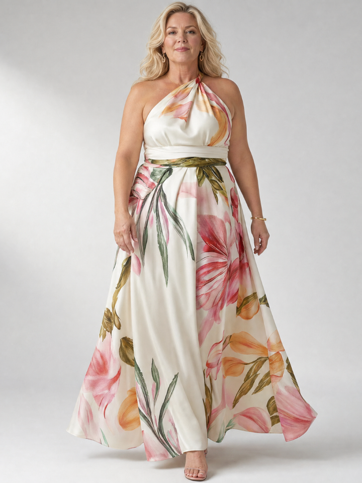 Clarisse | Robe Maxi Fleurie Légère