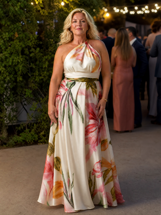 Clarisse | Robe Maxi Fleurie Légère