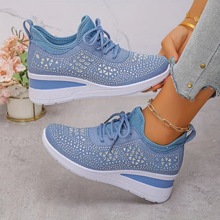Jade | Sneakers Slip-On Élastiques Brillantes