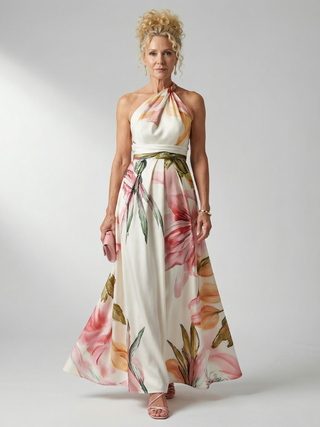 Clarisse | Robe Maxi Fleurie Légère