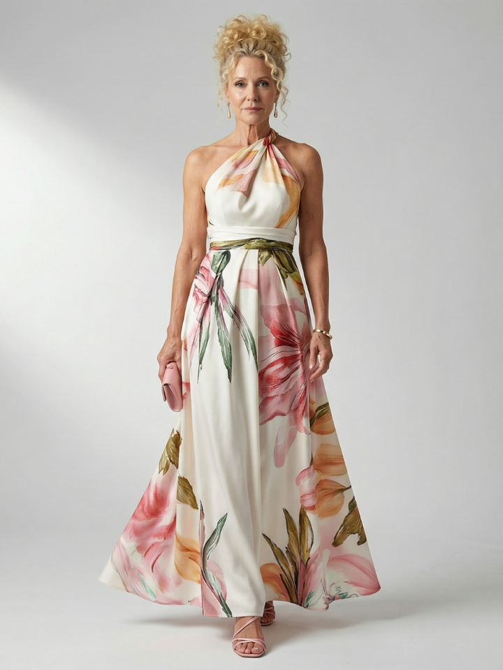 Clarisse | Robe Maxi Fleurie Légère