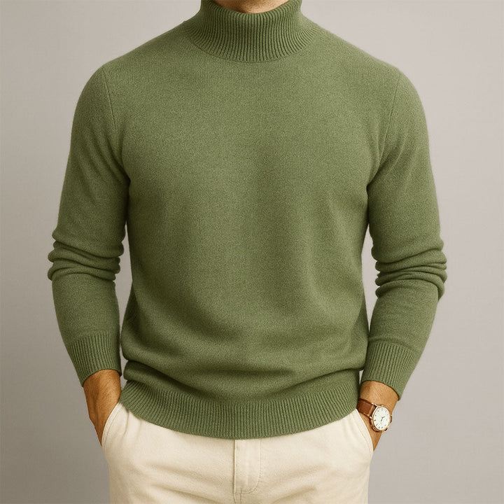 PULL À COL MONTANT POUR HOMME