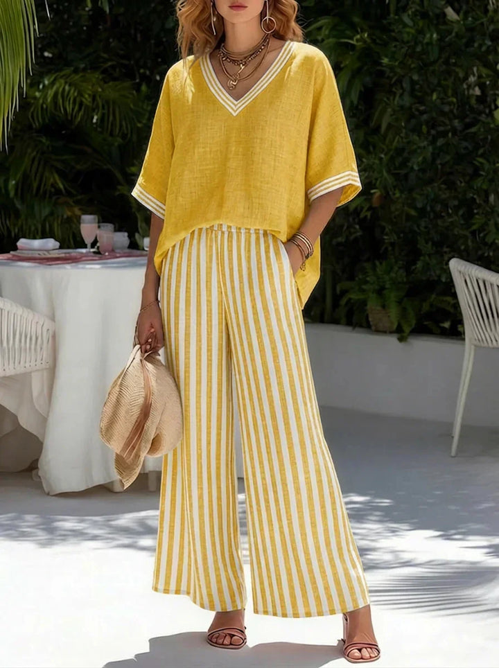 Ensemble Rayé Décontracté Sienna