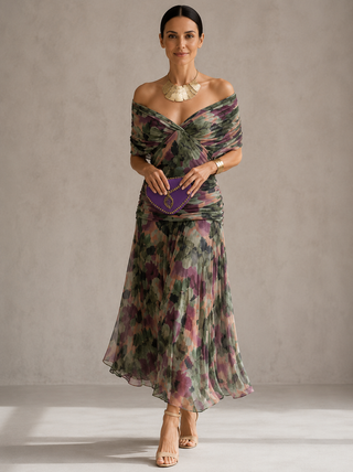 Romane | Robe de Soirée Corail