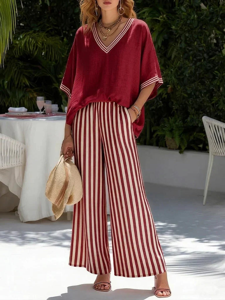 Ensemble Rayé Décontracté Sienna