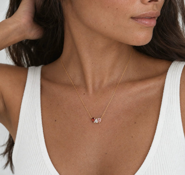 Chloé | Collier Pierres de Naissance Personnalisé