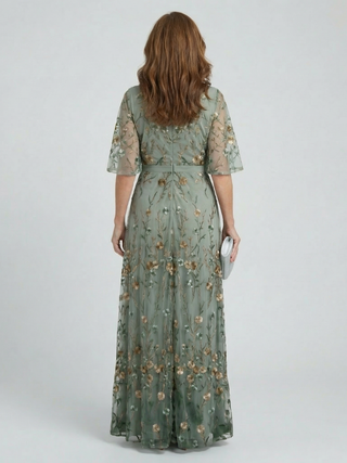 Anaïs | Robe Maxi Halter Bloom Flow