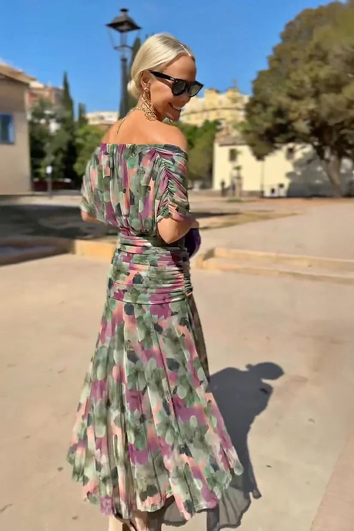 Romane | Robe de Soirée Corail