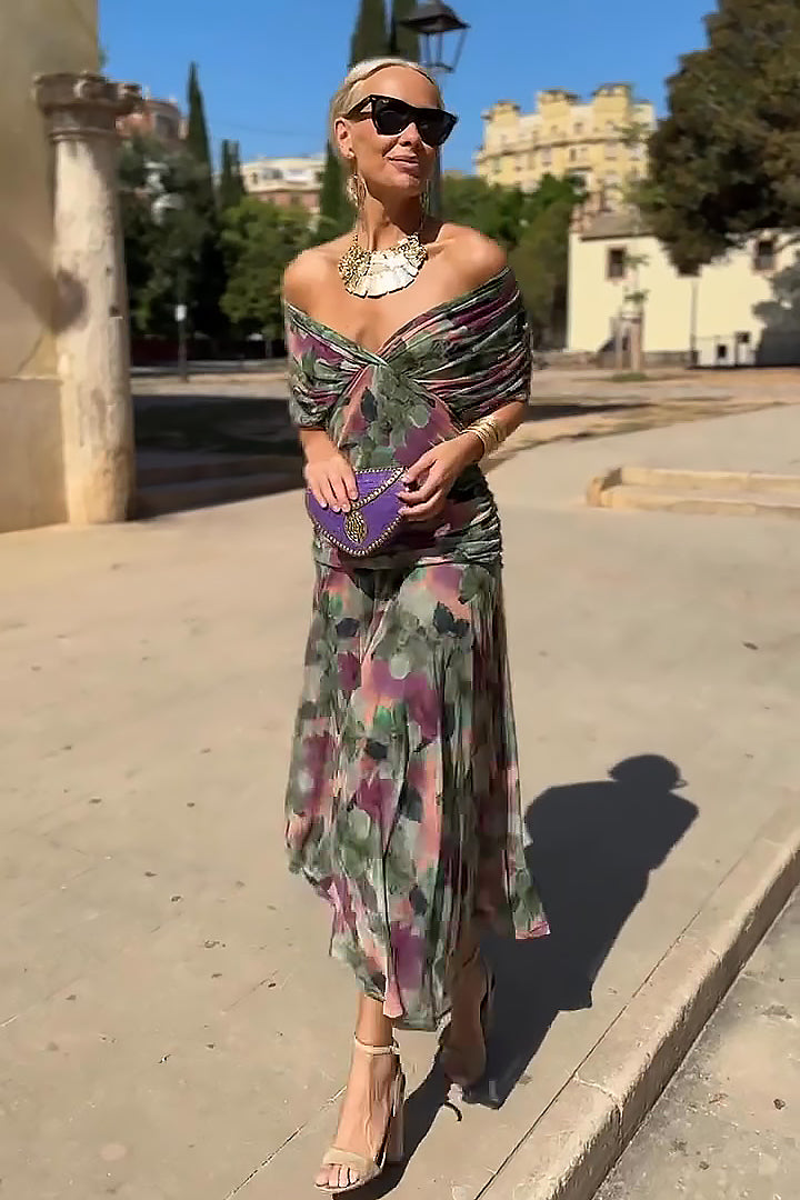 Romane | Robe de Soirée Corail