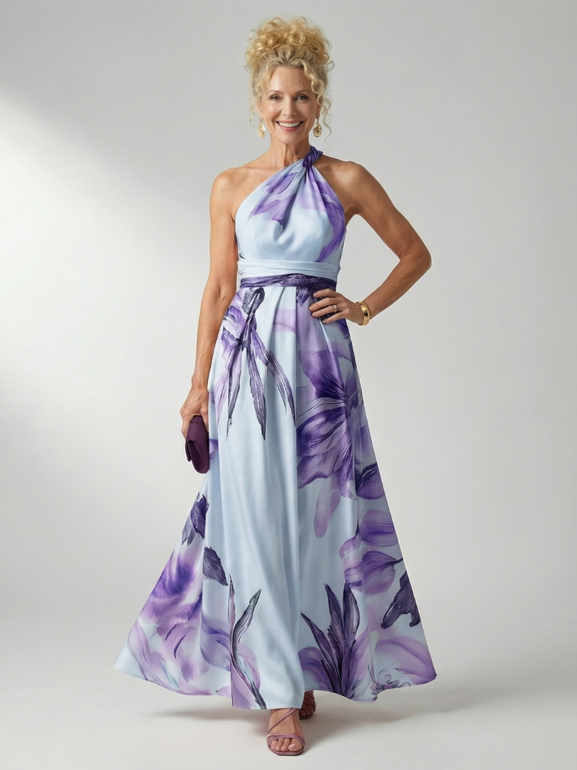 Clarisse | Robe Maxi Fleurie Légère
