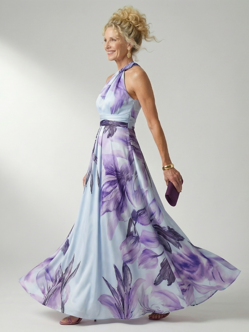 Clarisse | Robe Maxi Fleurie Légère