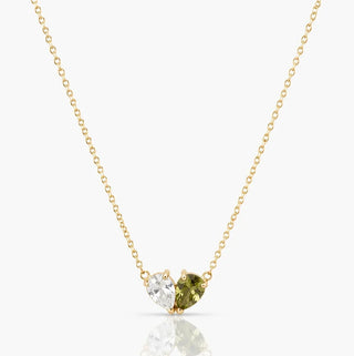 COLLIER DUO AVEC PIERRES DE NAISSANCE