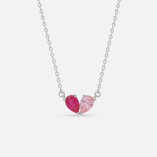 COLLIER DUO AVEC PIERRES DE NAISSANCE
