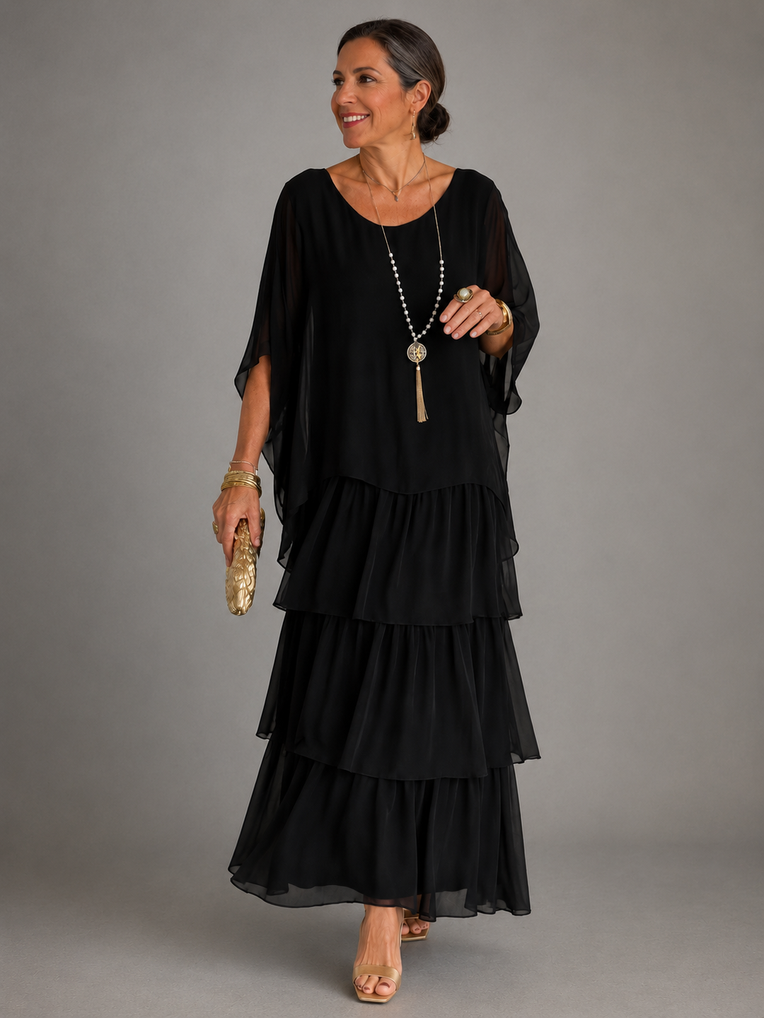 Manon | Robe Maxi Élégante et Fluide