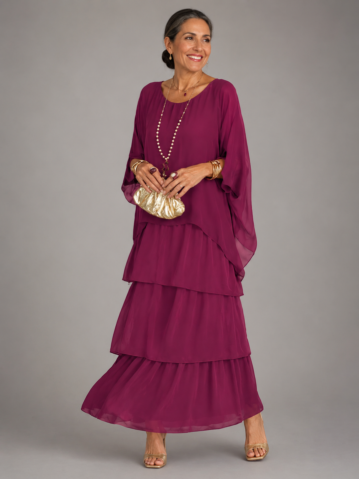 Manon | Robe Maxi Élégante et Fluide