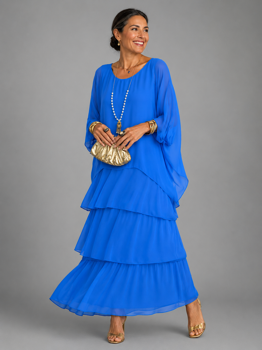 Manon | Robe Maxi Élégante et Fluide