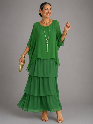 Manon | Robe Maxi Élégante et Fluide