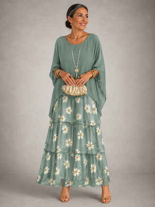 Manon | Robe Maxi Élégante et Fluide
