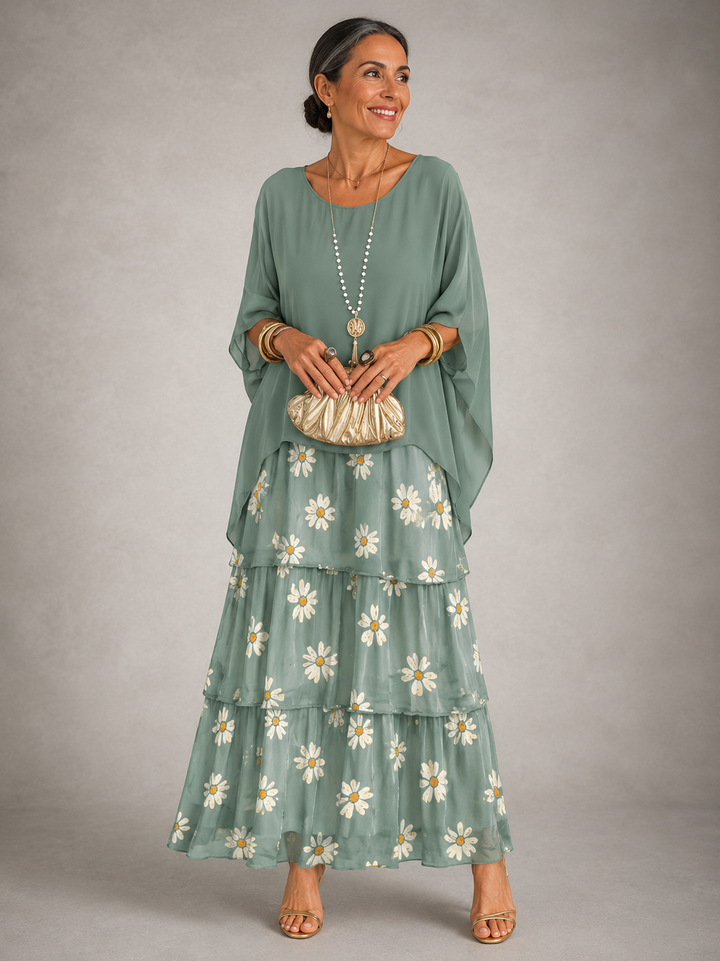 Manon | Robe Maxi Élégante et Fluide