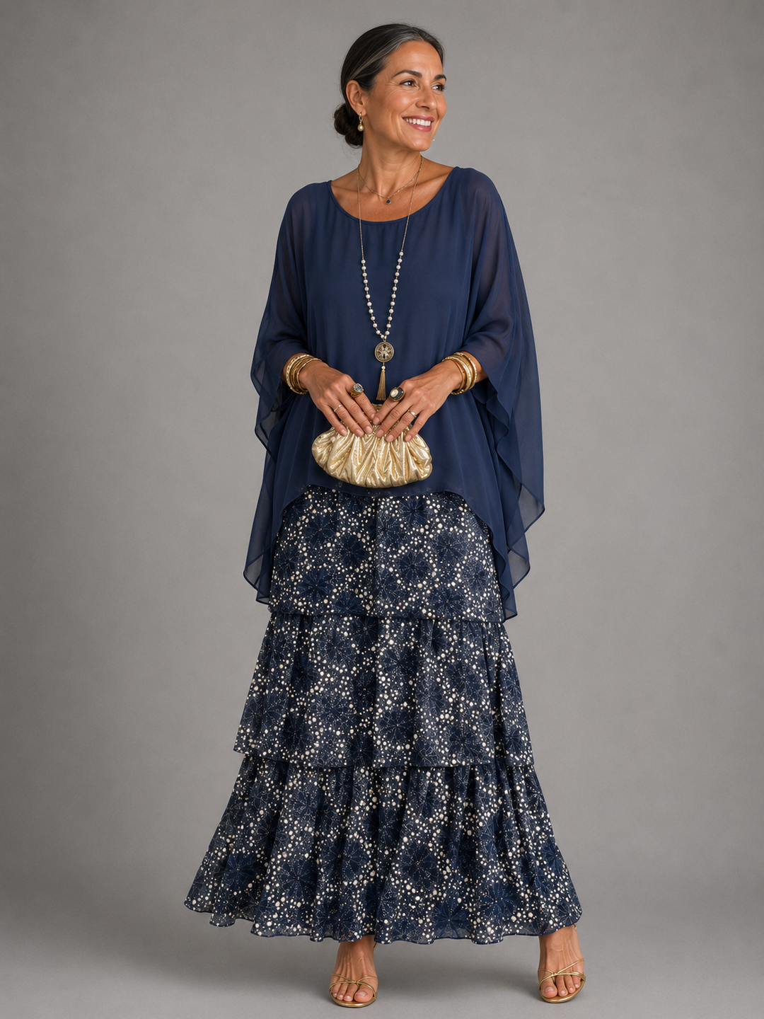 Manon | Robe Maxi Élégante et Fluide