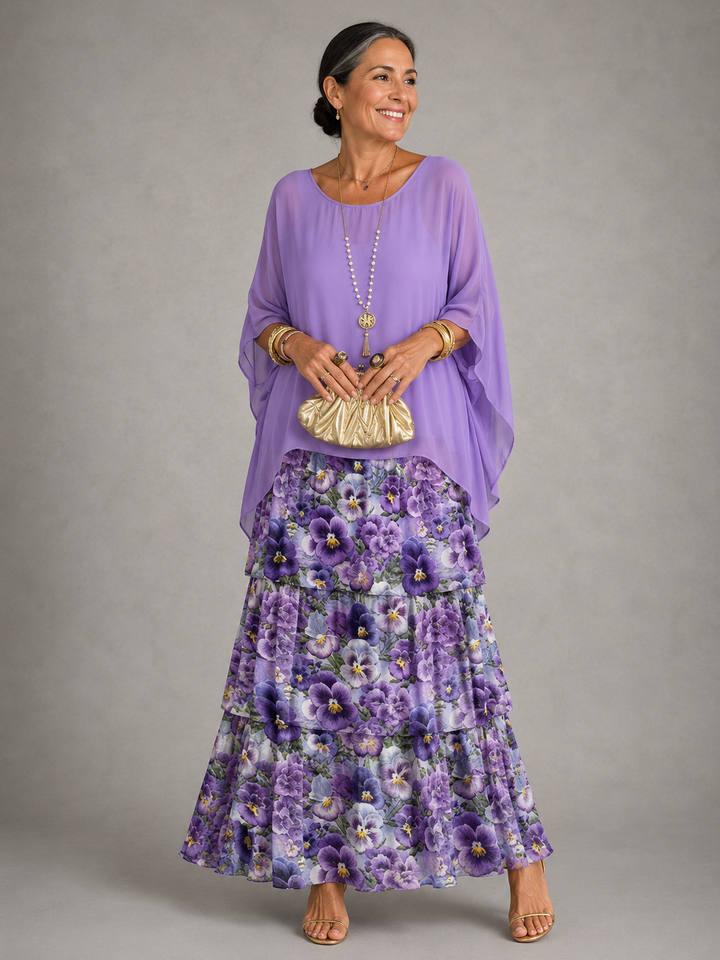 Manon | Robe Maxi Élégante et Fluide