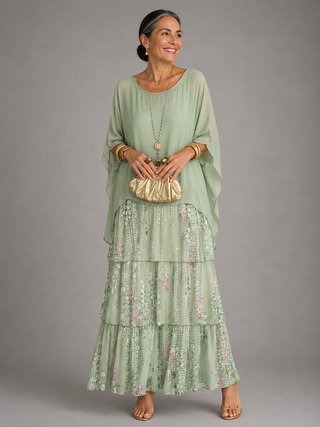 Manon | Robe Maxi Élégante et Fluide