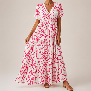 Coralie | Robe Bohémienne Élegante