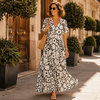 Coralie | Robe Bohémienne Élegante