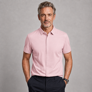 Theo | Chemise de luxe à fermeture invisible