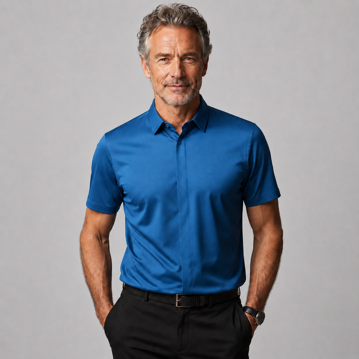 Theo | Chemise de luxe à fermeture invisible