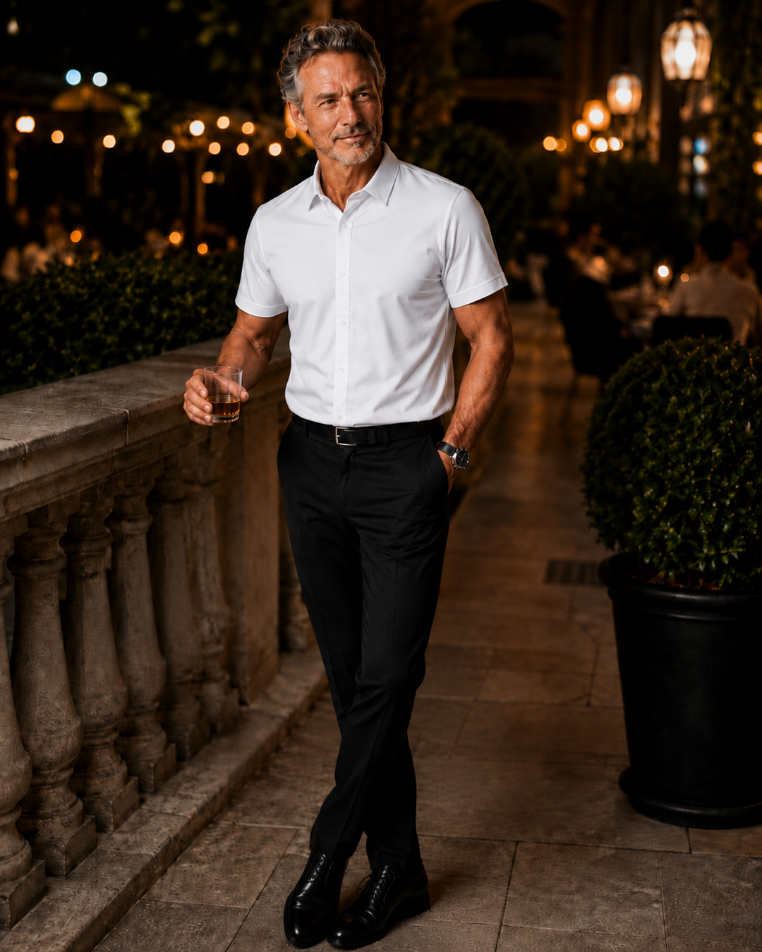 Theo | Chemise de luxe à fermeture invisible