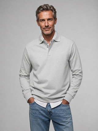 Charles | Polo Homme Manche Longue Classique