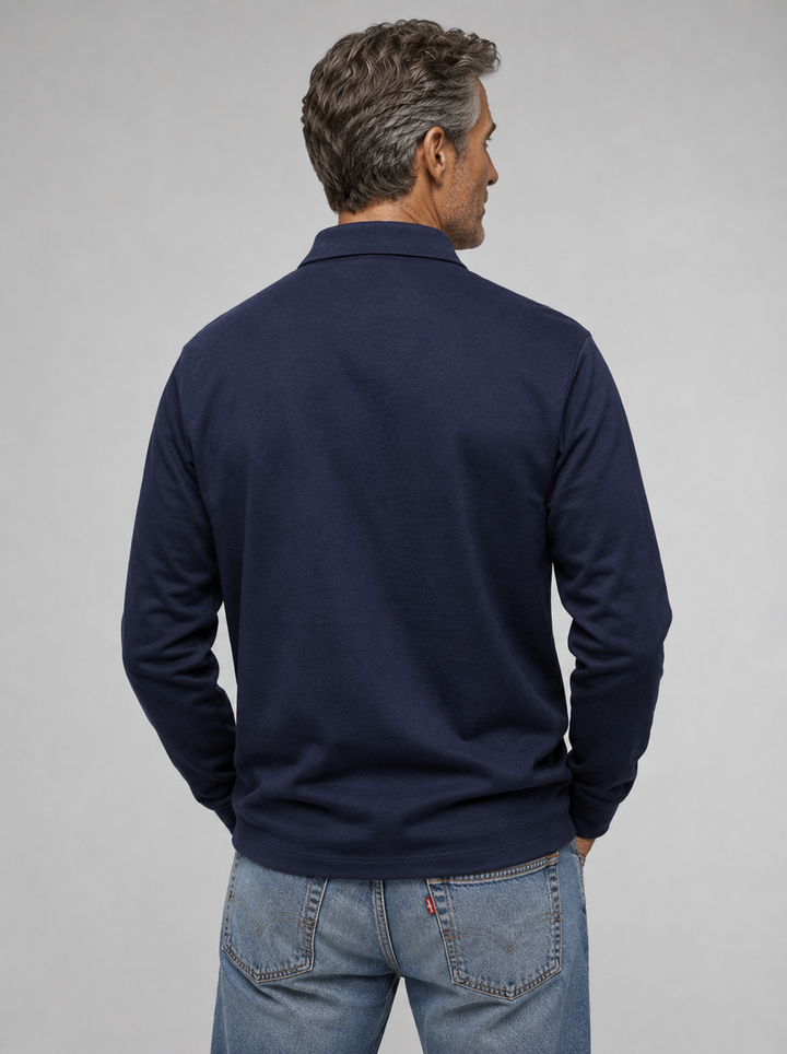 Charles | Polo Homme Manche Longue Classique