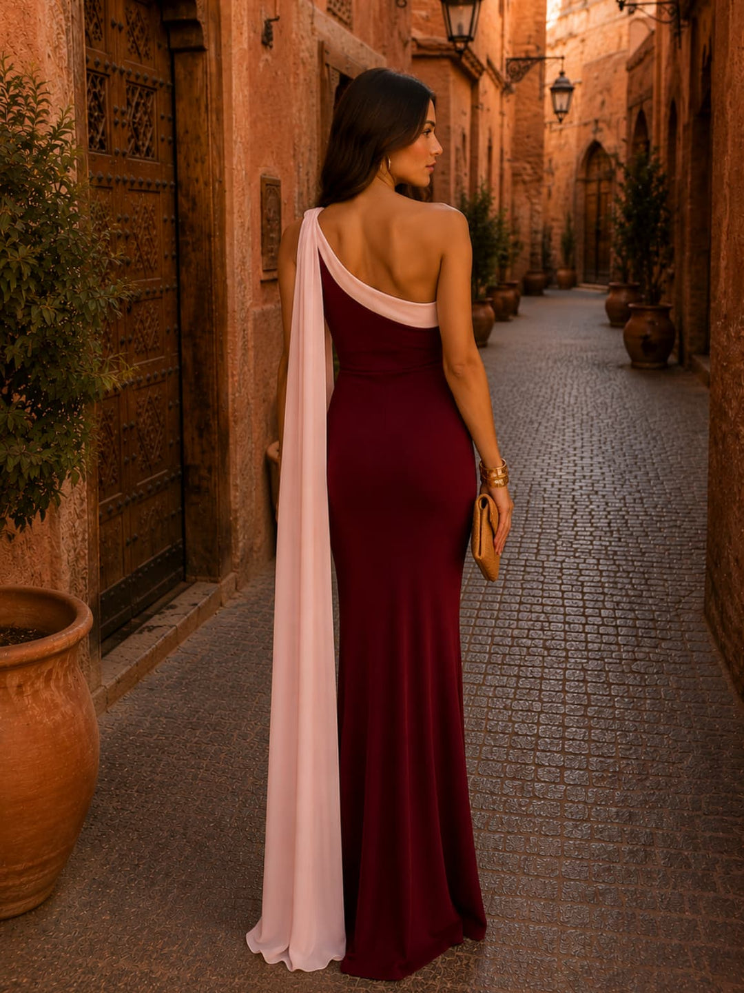 Anatolie | Robe Maxi One-Shoulder