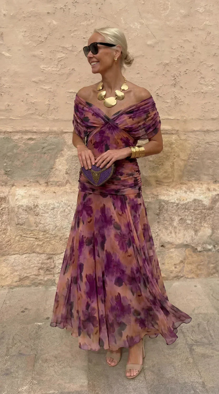 Romane | Robe de Soirée Corail