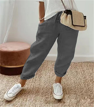 Pantalon élégant coton