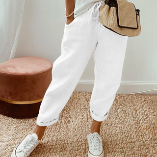 Pantalon élégant coton