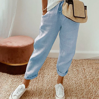 Pantalon élégant coton