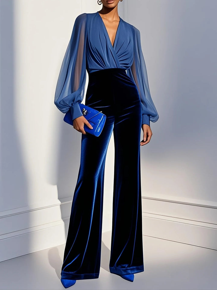 Ensemble Élégante en Velours Camille