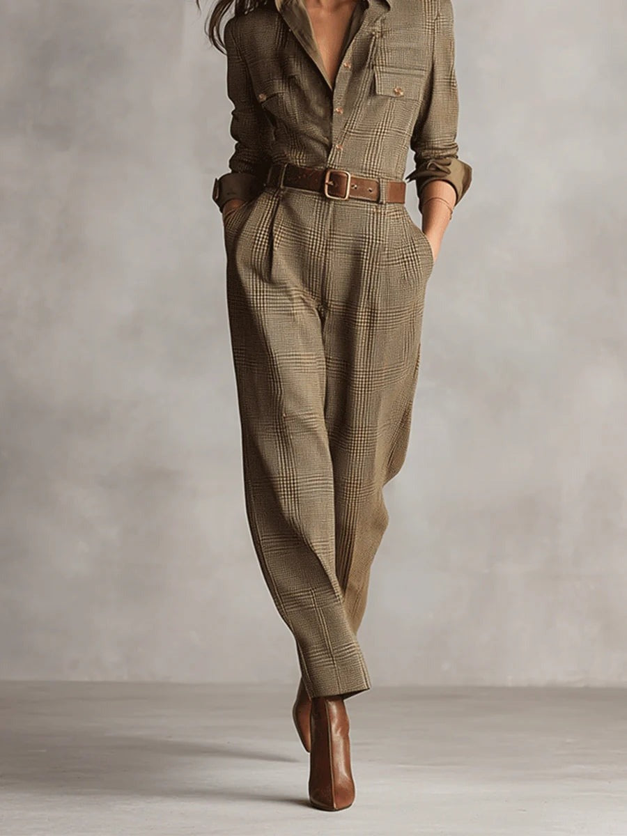 Ensemble Élégante Chic Marine