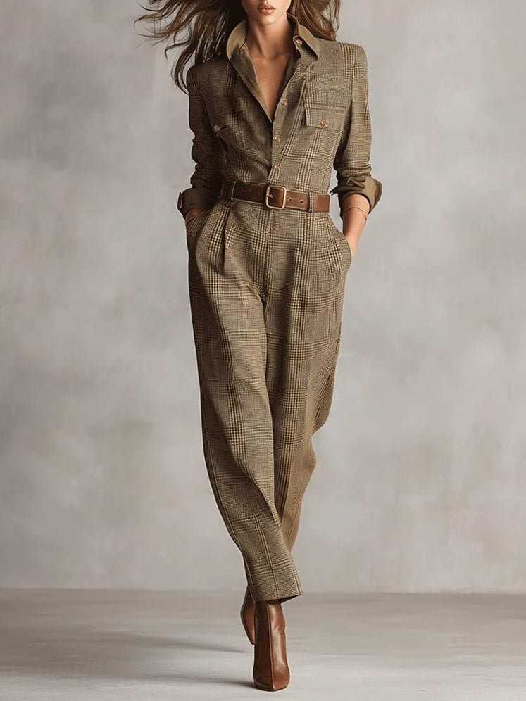 Ensemble Élégante Chic Marine