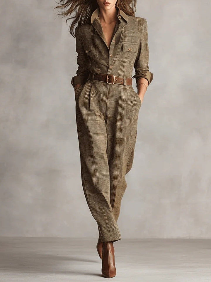 Ensemble Élégante Chic Marine