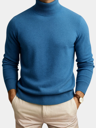 PULL À COL MONTANT POUR HOMME