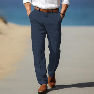 PANTALON HOMME LUXE EN LIN PREMIUM