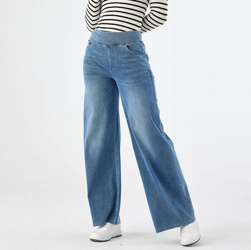 PANTALON CONFORTABLE AVEC TAILLE ÉLASTIQUE