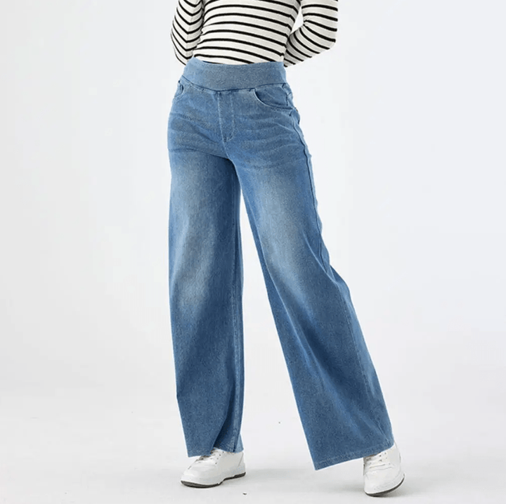PANTALON CONFORTABLE AVEC TAILLE ÉLASTIQUE